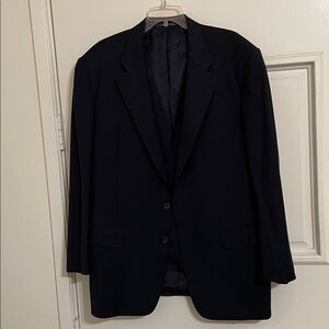Ermenegildo Zegna Navy Wool Sport Jacket  Sz 44 R